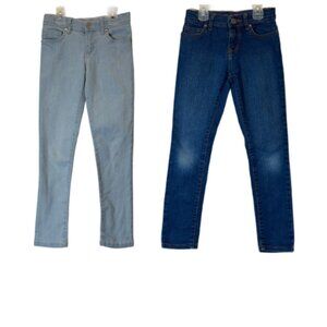 Girl's Super Skinny Jeans Set of 2 Size: 6X / 7